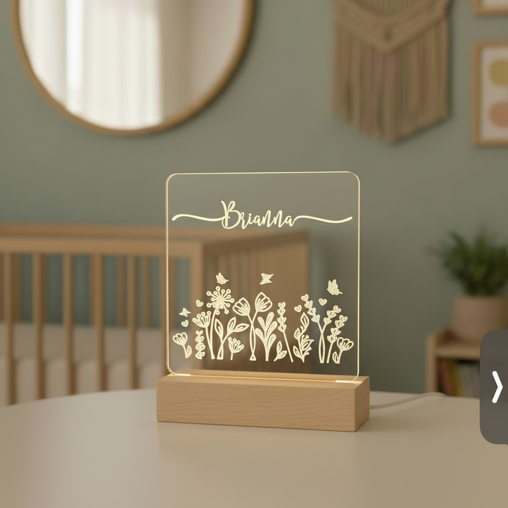 Floral Line Art - Day Side