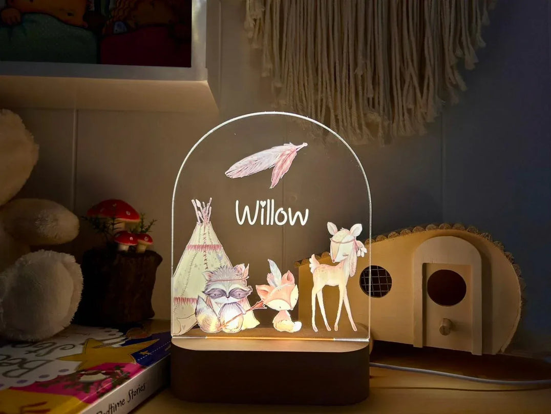 Animals & Creatures Night Lights - Custom Table Lamps