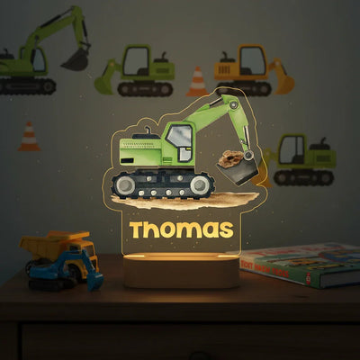 Wheels & Adventure Night Lights - Custom Table Lamps