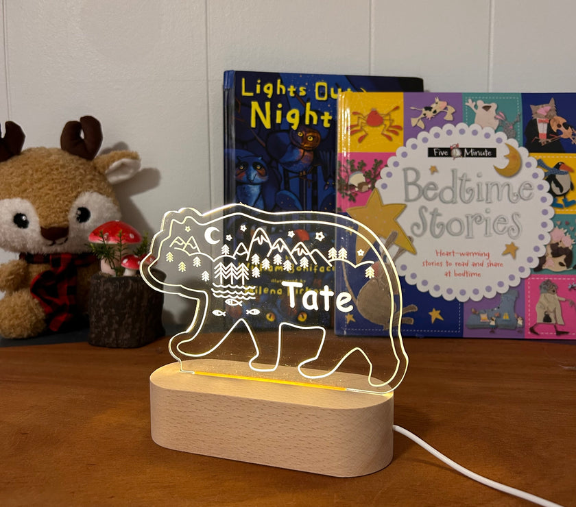 Bear - Personalized Night Light