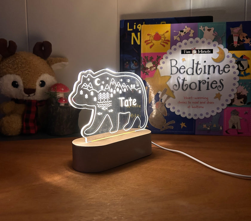 Bear - Personalized Night Light