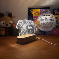 Bear - Personalized Night Light
