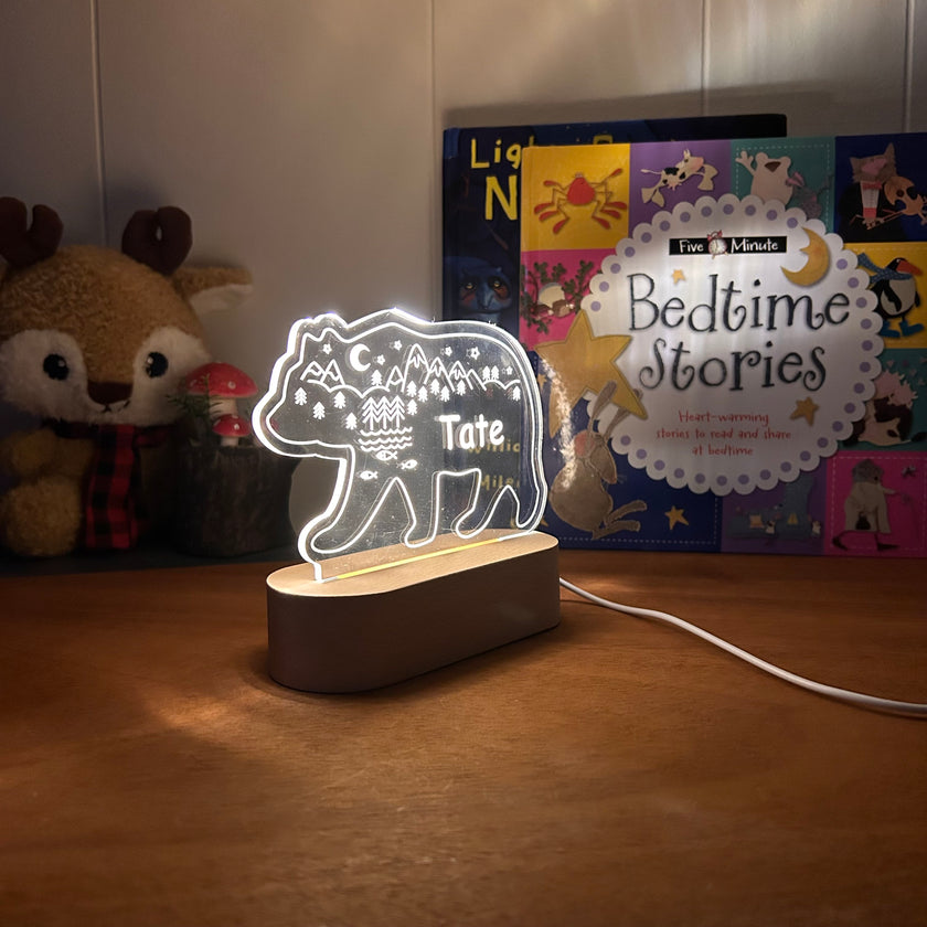 Bear - Personalized Night Light