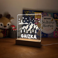 Mountains -  Personalized Night Light