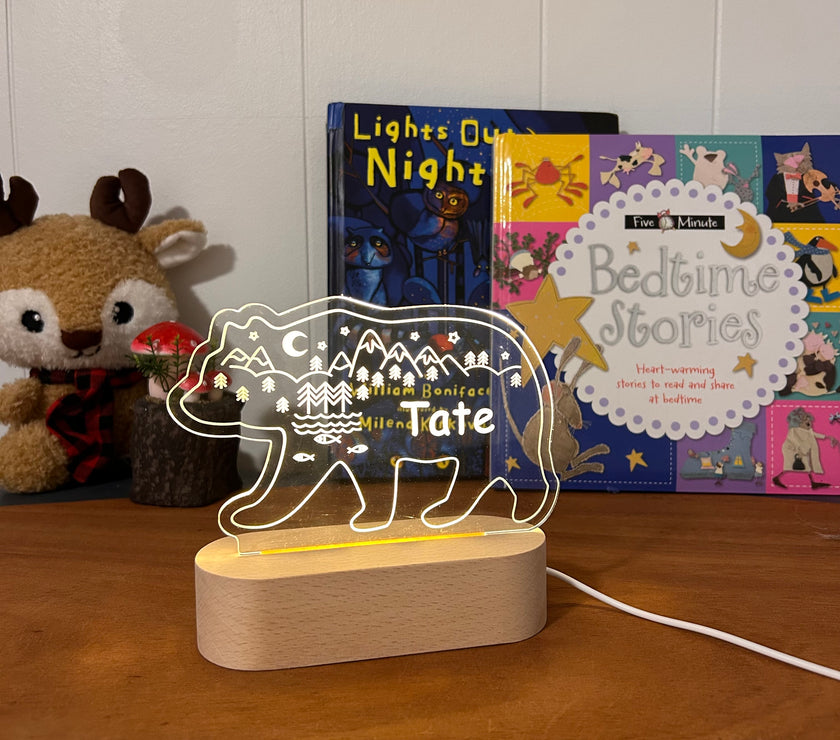 Bear - Personalized Night Light