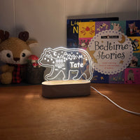 Bear - Personalized Night Light