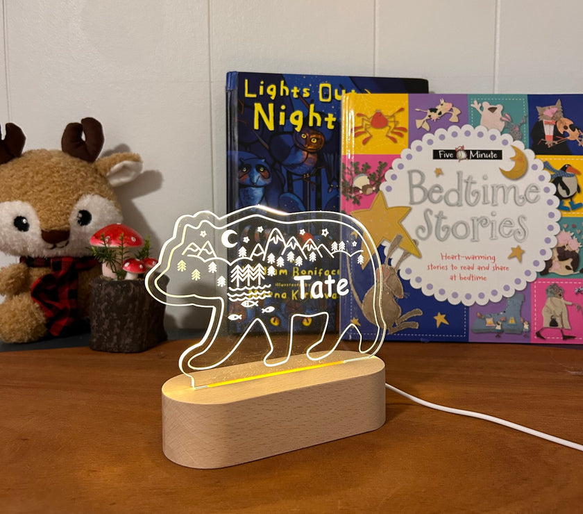 Bear - Personalized Night Light