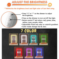 Personalized Night light with changing colours