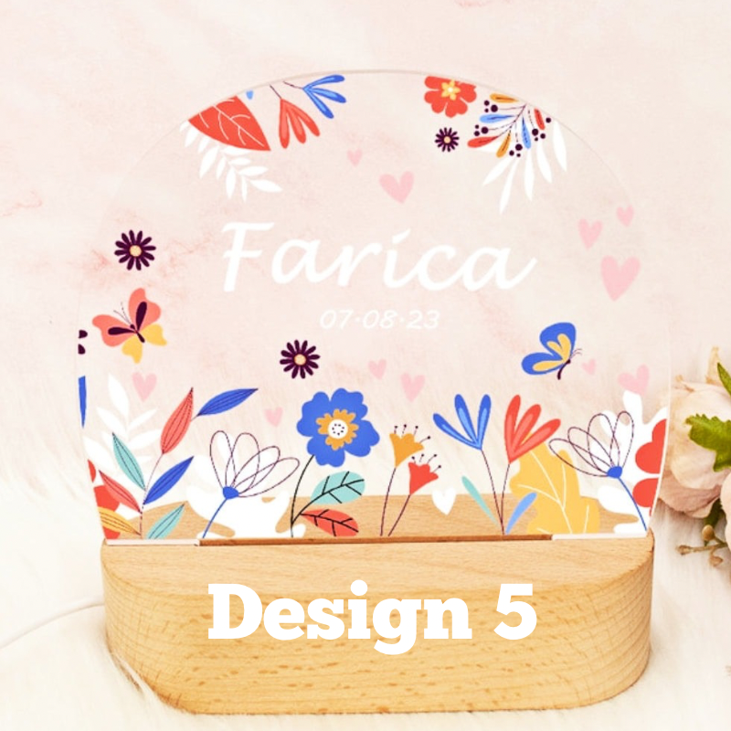 flower custom floral name light pg