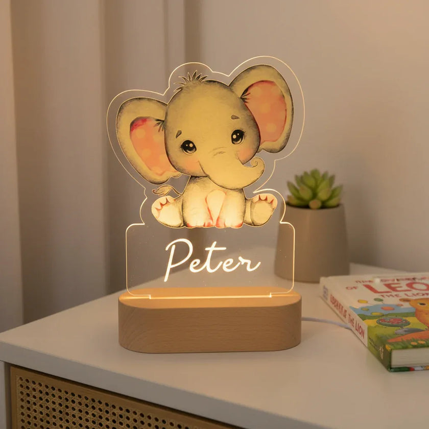 Elephant bedside close-up
