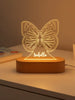 Butterfly Personalized kids Night Light Custom Name Acrylic Lamp for Kids Bedroom or Nursery