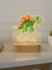 Dinosaur Personalized Night Light Custom Name Acrylic Lamp for Baby or Kids Bedroom