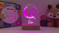 Fairy night light video - 7 changing colours 