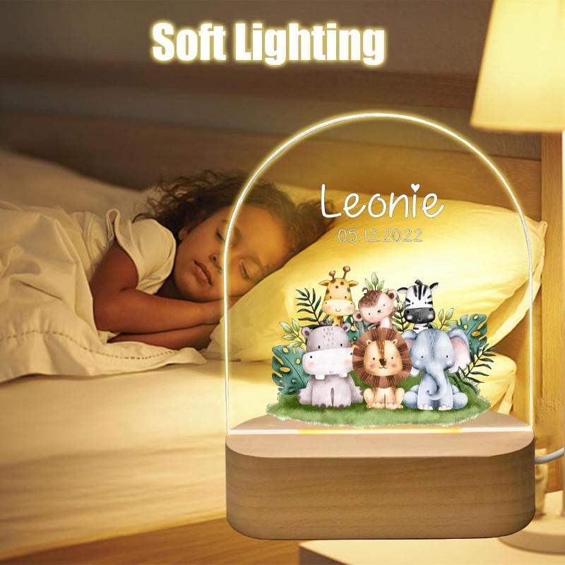 Light exposure custom night light